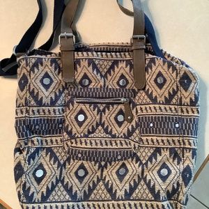 Bohemian American Eagle tote/crossbody bag